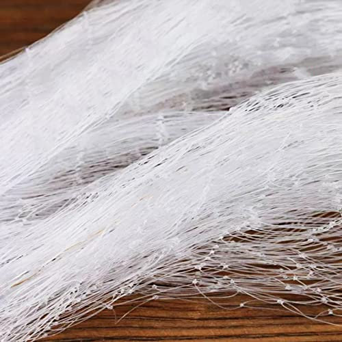Filet Anti-Oiseaux pour Jardin, Protection des Plantes potagères et des Arbres fruitiers, Rouleau de clôture de poulailler en Nylon Commercial Blanc, réutilisable (Couleur : l x h, Taille :