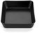 Homikit Moule à Gâteau Carré, 15.9 x 15.9 x 5cm Plat Four en Acier Inoxydable avec Revêtement Antiadhésif, Petit Noir Plat Pour Four pour Gâteaux/Lasagnes/Soufflés, Facile à Nettoy