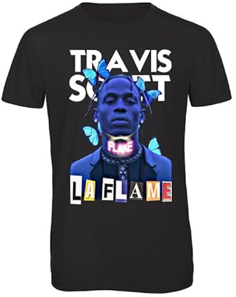 Bughyprint Tshirt Maglia Maglietta Uomo Donna Bambino Moda Outfit Rap Rapper Travis Scott 1