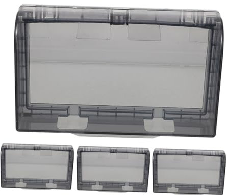 LOEFLIFA 4pezzi Copertura Per Prese in Resistente Agli Schizzi Coperture Impermeabili Per Prese Da Muro Protezione Da Parete Facile Installare e Rimuovere