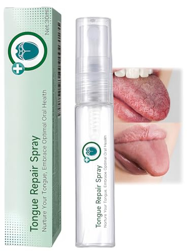 Dry Mouth Spray, Instant Breath Freshener Spray, Mint Mouth Sprays for Tongue Repair & Improve The Problem, Freshens Breath & Combats Dryness, White Coating & Bad Breaths