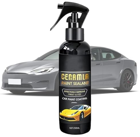 Agente di Rivestimento a Effetto Rapido - Lucidante Ceramico con Effetto Idrorepellente,Lucido Nano Vetro Ceramico 250ml | Per Trattamento Veicoli Furgoni Camper Moto Scooter