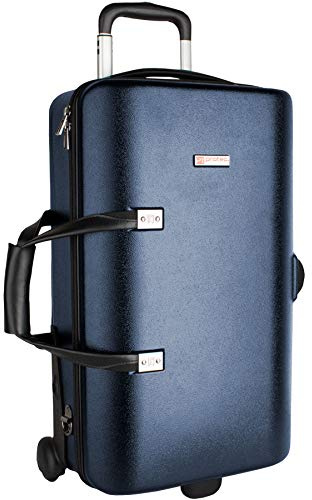 Protec Micro ZIP Triple Trumpet Case with Wheels, Blue, Model BLT301TBX