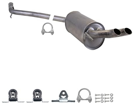 Ferroz Export Ersatz für Endschalldämpfer VW TRANSPORTER T4 IV Bus, Kasten 1.9TD 2.4D Endtopf Auspuff