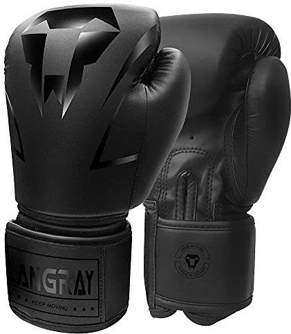 LangRay Boxhandschuhe für Erwachsene, Herren, Damen, Boxsack, Trainingshandschuhe für MMA, Sparring, Kickboxen, Muay Thai, Kampf, schwerer Sack, Fitness, 400 g