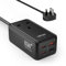 LENCENT 65W USB C Charger Plug, Gan III 4-Port Fast Wall Charger with 1 AC+4 USB Ports, PD Desktop Charger,Compatible with Laptop, MacBook, iPad Pro, iPhone and More (Black)