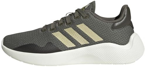 adidas Damen Puremotion 2.0 Shoes Schuhe, Olive STRATA/Gold METALLIC/Off White, 40 EU