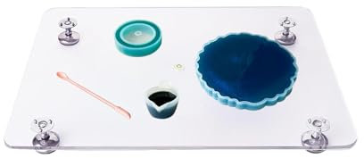 Nivellierbrett für Epoxidharz,Acrylharz-Nivelliertisch für Epoxidharz | Robuster Arbeitstisch, flaches Kunstzubehör für Tischplatten, Formenhandwerk, Harzformen
