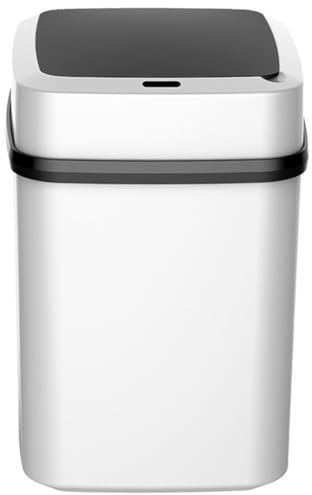 JUCHRZEY 13/15L Contenedor de Basura de Cocina Contenedor de Basura Inteligente Que Ahorra Espacio Contenedor automático Baño Toque Bote de Basura Inodoro Basura Inteligente para Cocina/Hoga