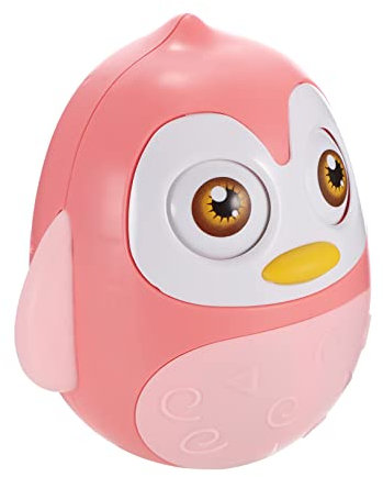 DRESSOOS Niedliches Wackelspielzeug Pinguin Rassel Cartoon Form Sicherheitsgriff Für Jungen Mädchen Geschenk Ab Monaten Zur Greiffähigkeit Und Handgelenkstärke