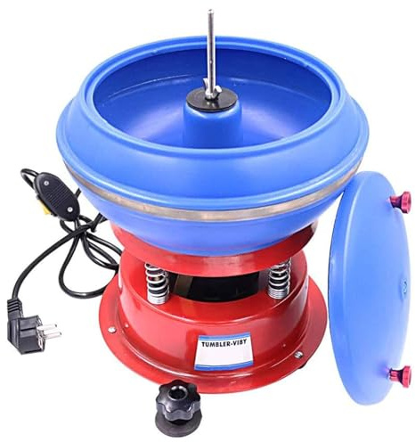 3.5L Lucidatrice per Gioielli Tazza vibrante, lucidatrice vibrante, lucidatrice vibrante per gioielli, gioielli in giada, lucidatrice a tazza per molatura di agata,polisseuse vibrante à tambour per Gi