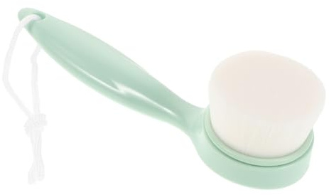 PACKOVE Gesichtsreinigungsbürste Langer Griff Weiche Borsten Peelingbürste für Frauen Multifunktional Hautpflege Zuhause