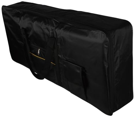 Funda Teclado 61 Teclas, Accesorios Para Piano Electrico, Funda De Tela Oxford Para Teclados Y Pianos De 61 Teclas, Bolso Con Asas Fuertes Y Cómodas, Mochila Acolchada Para Teclado O Piano Digital