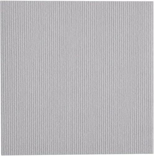 ZMQU Losetas de Alfombra de 30 x 30 cm, Antideslizantes, Resistentes al Desgaste, Lavables, cuadradas, for Uso doméstico, Oficina y Comercial (Color Camello, 20 Unidades)(Light Gray,20pcs)