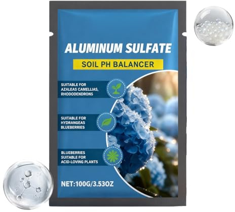 Hydrangea Fertilizer | 100g Gentle PH Adjustment Amendments | Efficient Soil Acidifier | for Family Friends Enthusiast Home Garden Pond Outdoor