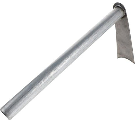 DIYEAH Houe de Désherbage à Main en Fer Robuste Mini Houe de Jardin à Manche Court pour Ameublir et Cultiver la Terre Outil de Jardinage Pratique pour Potager et Parterres Fleuris