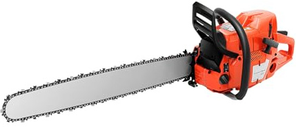 SICHENSH 71CC Benzin-Kettensäge, 28 Zoll Motorsäge Benzin, 71 cm Schnittdurchmesser Handgeführte Kettensäge für Brennholz, Baumschnitt und Gartenpflege, 10000 U/min, 550ml Tank