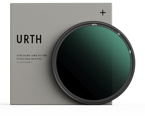 Urth 37mm ND64 (6 Stop) Lens Filter (Plus+) — 20-Layer Nano-Coated, Ultra-Slim Neutral Density Camera Lens Exposure Filter