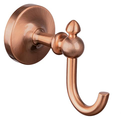 PaulGurkes Handtuchhaken nostalgie Retro Bad-Accessoires Rote Bronze