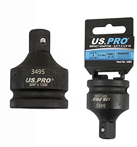US PRO 3495 - Adattatore per bussola, 3/4, F a 1/2, M