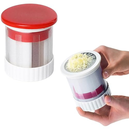 LATRAT Moulin à beurre multifonction - Râpe à fromage professionnelle en acier inoxydable - Multifonction - En plastique - Pour la maison, la cuisine, le restaurant