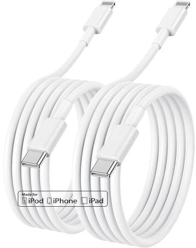 iPhone 14 13 Fast Charger Cable 3m, [Apple MFi Certified] Long USB C to Lightning Cable for iPhone 14 Pro Max/13 mini/12 Pro/11/XS/XR/8/iPad, Type C Port Support Quick iPhone Charging Lead Wire 10ft