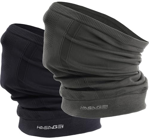 GXCROR Halbe Sturmhaube Atmungsaktive Sturmmaske Motorrad Sturmhaube Fahrrad Gesichtsmaske Ski Maske Laufmaske Balaclava Schlauchtuch Herren & Damen für Sport & Outdoor