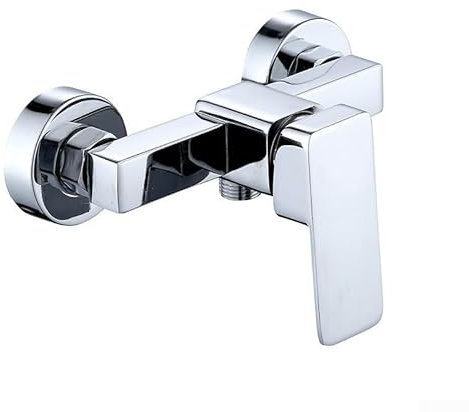 Rubinetto per doccia, miscelatore termostatico in lega per doccia, miscelatore monocomando per bagno a parete