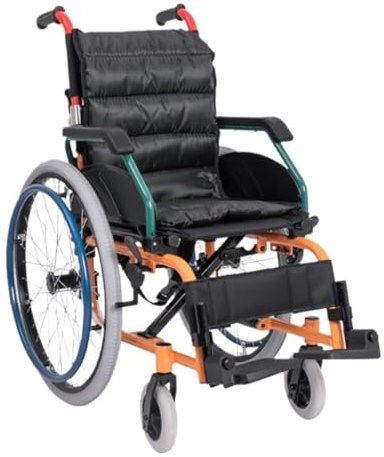 Wheelchair Multifunktionaler Klapprollstuhl, tragbarer, ultraleichter, schmaler und kleiner Rehabilitations-Push-Scooter Rollstuhl(30CM)