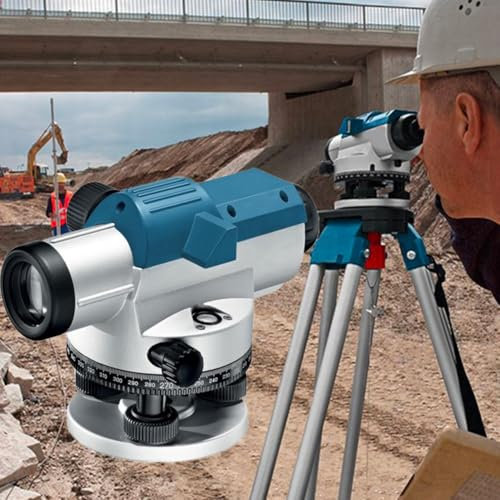 Niveau optique automatique haute précision 32X, niveau extérieur for ingénierie, topographie, cartographie, construction