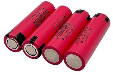 bateria 18650 Recargable 3500mAh 3.7V 4 Unidades 20A Descarga | Recargable 18650 con Hoja de Níquel para Soldadura DIY | Li-Ion 4.2V – Alta Capacidad y Rendimiento