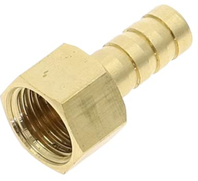 JIEYUZYUO Brass Hose Fitting 4Mm-19Mm Barb Tail 3/4 Bsp Female Thread Copper Connector Joint Coupler Adapter/Btpcf 3/4/16Mm