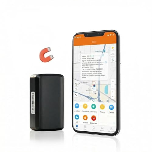 Mini GPS Tracker für Kinder & Senioren mit Echtzeit-Ortung – Leicht & Wiederaufladbar (30Tage Akku) – Ideal bei Demenz & Geo-Zonen – Wasserdichtes Ortungsgerät