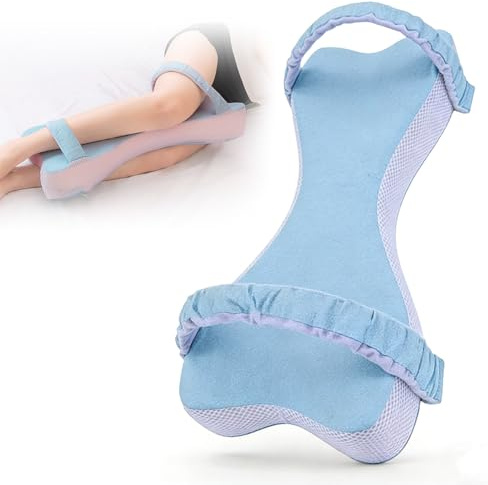 Piashow Kniekissen für Seitenschläfer, 53 cm Extra großes Kniekissen zum Schlafen, Memory-Foam Orthopädisches Kissen Testsieger 2026, Linderung von Hüft- und Rückenschmerzen (Grau)