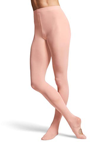 Bloch Dance Girls Contour Soft Adaptatoe Tights, Ballet Pink, Child-Large
