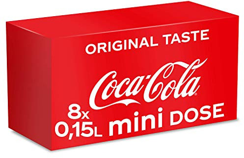 Coca-Cola Classic / Pure Erfrischung mit unverwechselbarem Coke Geschmack in der stylischen 150ml Mini Dose / 3 x 8 x 150 ml Dose