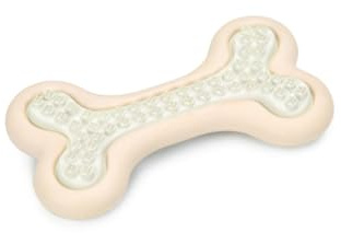 Beeztees Welpe Dental Knochen, Hundespielzeug, rosa, 10x5,5x2 cm
