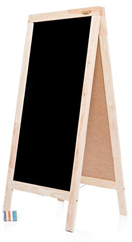 Kundenstopper XXL 125cm Holz Tafel Aufsteller Werbetafel Werbung Kreide