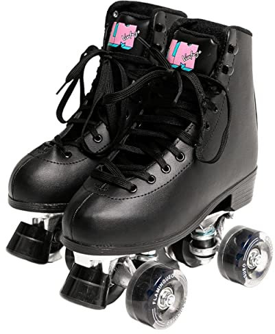 Flamingueo Rollschuhe - Roller Skates, Rollschuhe Damen, Räder 82A, Roller Erwachsene, Rollerskates Damen, Rollschuhe Herren, Größe 37 EU