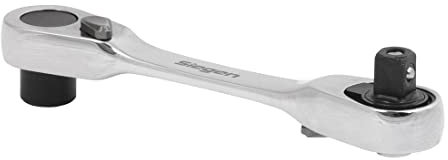 Sealey Siegen 1/4 Hex x 1/4 Sq Drive Micro Ratchet Bit Driver/Wrench - S01251