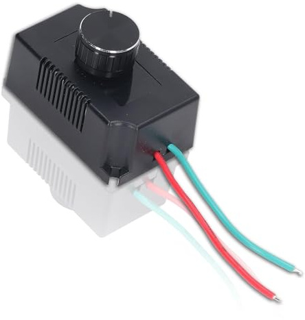 Agatige WF-850 Contrôleur De Vitesse De Moteur AC, Variateur Vitesse Moteur AC 0~220V Régulateur Tension, Régulateur Commutateur Commande Continu Réglable En Continu Avec Interrupteur Marche Arrêt