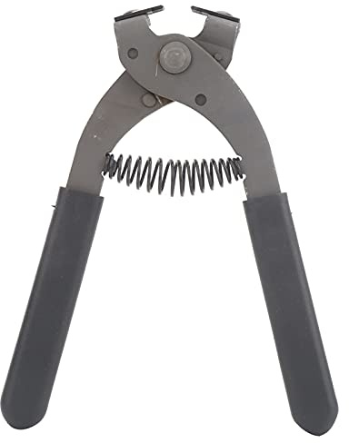 ZAWELIYO Diamantförmiger Locher, 4 Mm Leder Lochzange mit 10 Mm Backenöffnung für Lederhandwerk, Sättel, Gürtel, Hardware Werkzeuge