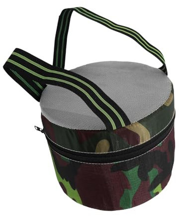 BESTonZON Leichter Gartenhocker Hoher Faltbarer Outdoor-hocker Mit Stabiler Strapazierfähiger Schaumstoffsitzfläche Für Gartenarbeit Feldarbeit Pflücken Camping Und Senioren Kompakt Tragbar