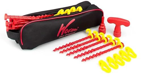 STABIELO BODENANKER-ZELTHERINGE STARTERSET WURMI mit KLICKNUSS - Made in Germany autorisierter Vertrieb durch Holly Produkte