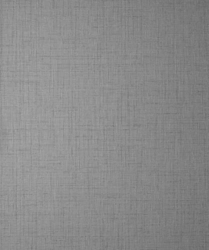 Fine Decor FD43751 Larson Texture Luxury Textured Vinyl Wallpaper, Charcoal