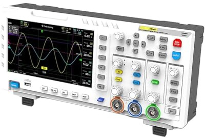 Oscilloscopio digitale con generatore di segnale, ingresso a doppio canale, larghezza di banda 100 MHz, frequenza di campionamento 1GSa/s per progetti elettronici fai da te