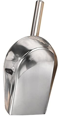 LALADEFIEE Pelle Inox Multifonction Acier Inoxydable Épais Résistante et Anti-chute pour Glace Frites et Céréales Cuisine et Bar