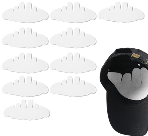 Solette assorbenti per cappelli e caschi che assorbono il sudore. Protezione della testa morbida e traspirante con cuscino traspirante per sport, escursioni, attività in famiglia all'aria aperta