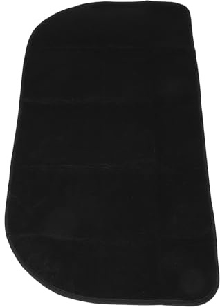 HOODANCOS Tapis de Cheminée Demi-Rond Ignifuge pour Intérieur et Extérieur Protection Sol Flammes et Braises Résistant et Sûr pour Poêles et Barbecues