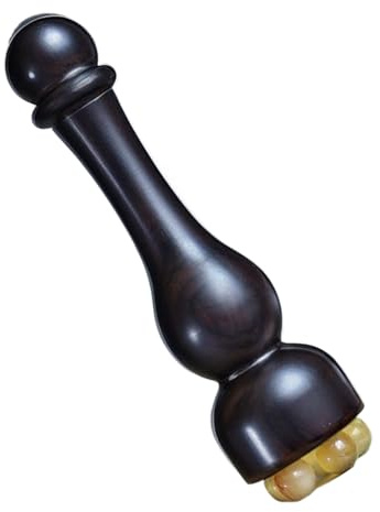 Face Massager - Small Wooden Portable Stick | Under Eye and Facial Massage Tool for Neck, Body, Home Travel, Shower, Yoga, Relaxation, Headspa, Meditation, Aromatherapy, and Salon Use